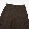 Vintage Brown Oversized Pocket Cargo Pants