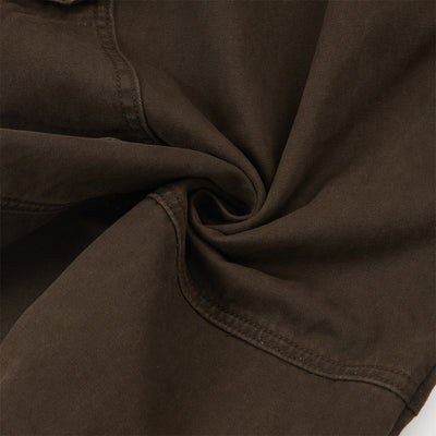 Vintage Brown Oversized Pocket Cargo Pants