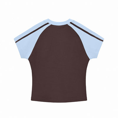 Women’s Color Block Raglan Tee