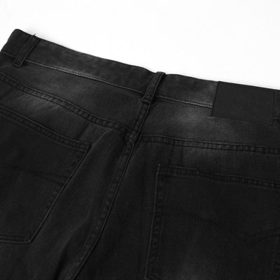 Relaxed Straight Washed-Faded Jeans