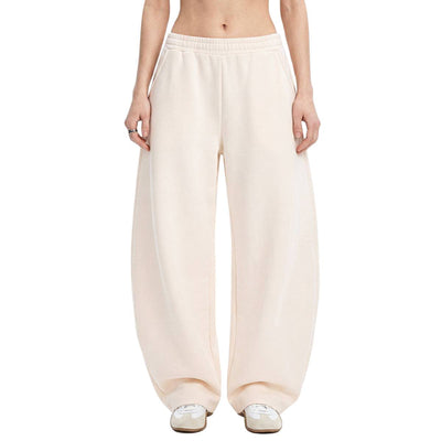 Vintage Wide Leg Drawstring Heavyweight Fleece Jogger