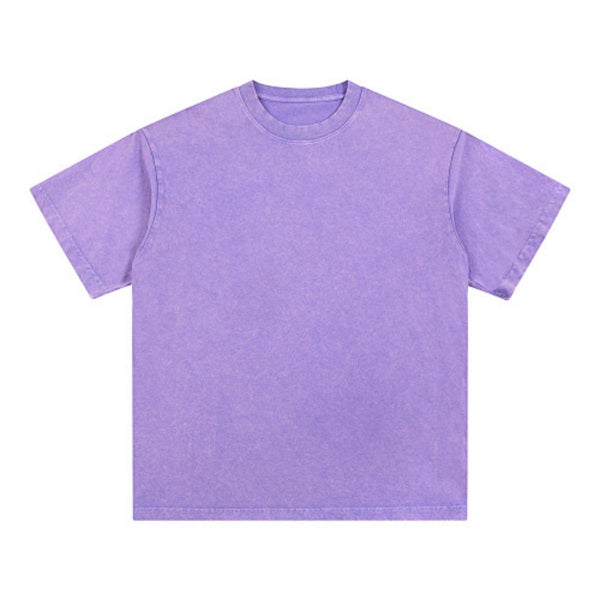 Washed Faded Baggy Cotton Tee 7.5oz