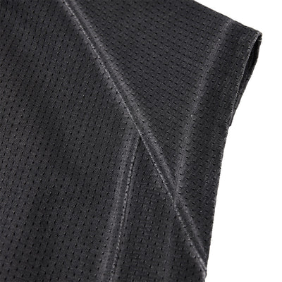 Lightweight Mesh Stand Collar Zip Vest