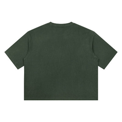 100% Cotton Heavyweight Oversized Crew Neck Tee 420G