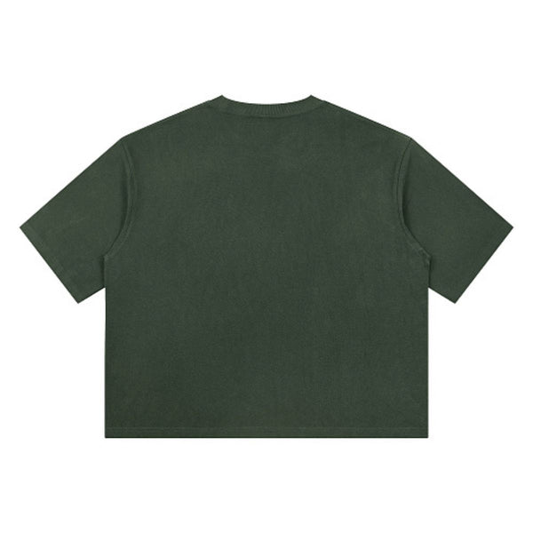 100% Cotton Heavyweight Oversized Crew Neck Tee 420G