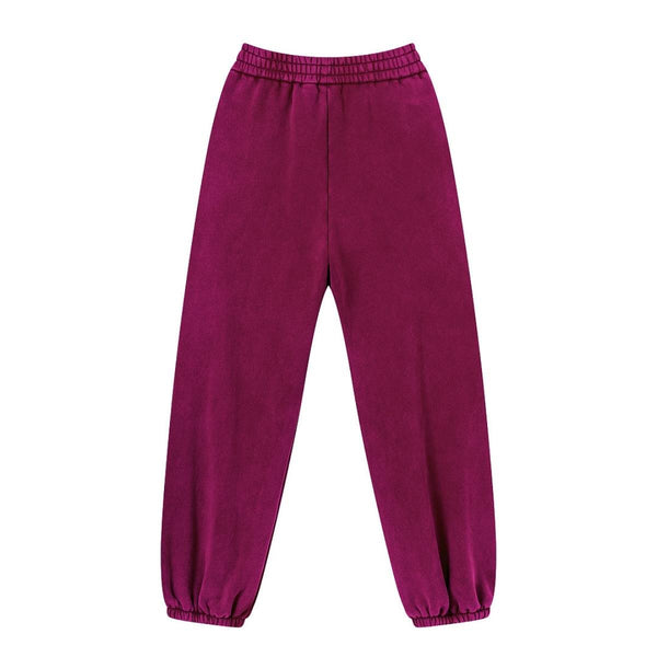 Oversized Snow Wash Fleece Joggers