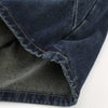 Elastic Waist Decorative Zip Bermuda Shorts