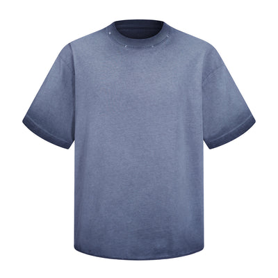 Reverse Dyed Relaxed Cotton Vintage Washed T-Shirt