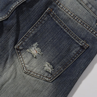 Dark Wash Relaxed Fit Vintage Jeans