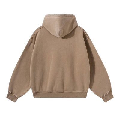 Heavyweight Washed Fleece Hoodie