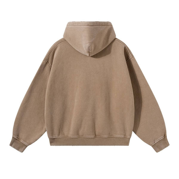 Heavyweight Washed Fleece Hoodie