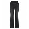 Vintage Washed High Waist Straight Leg Jeans