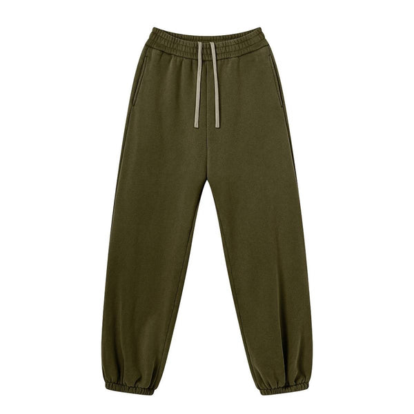 Oversized Snow Wash Fleece Joggers