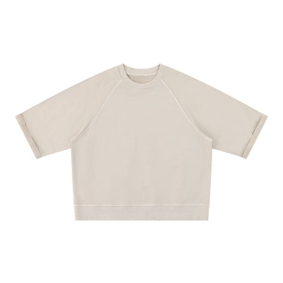 320G Cotton Crew Neck Raglan Sweatshirt