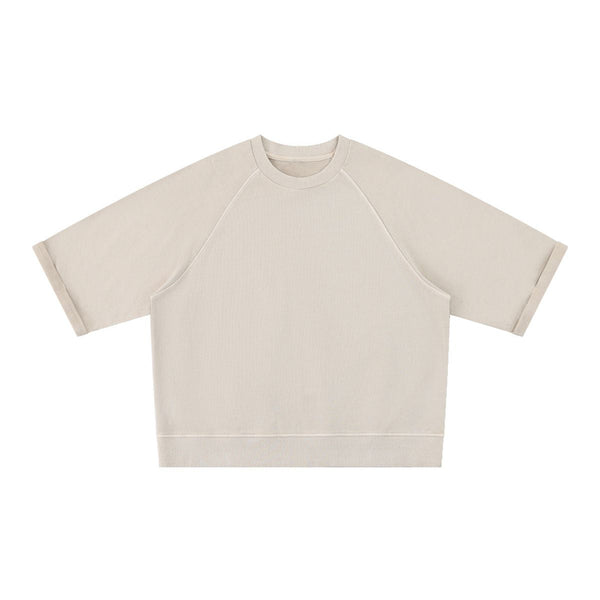 320G Cotton Crew Neck Raglan Sweatshirt