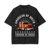 American By Birth Graphic Tee-INNBLAC
