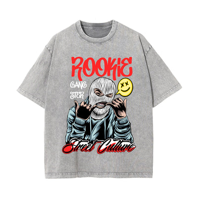 Rookie Street Culture Graphic Tee-INNBLAC