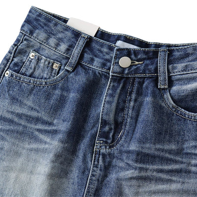 Women's Vintage Denim Mini Skirt