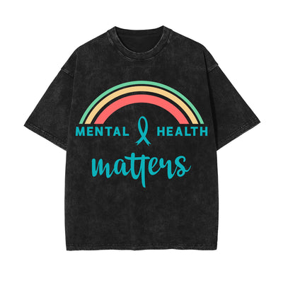 Mental Health Matters Graphic Tee-INNBLAC