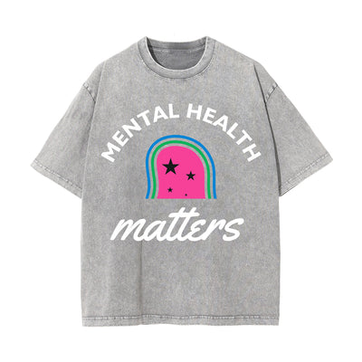 Mental Health Matters Graphic Tee-INNBLAC