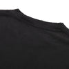 Black Washed Cotton Ripped Boxy Tee 8oz