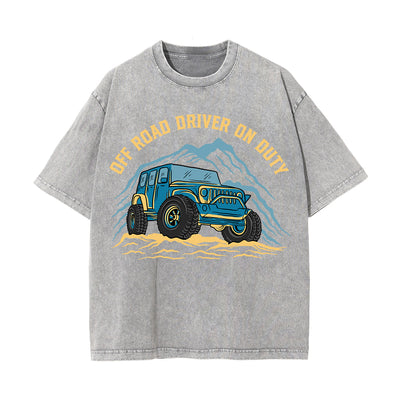 Off Road Driver On Duty Graphic Tee-INNBLAC