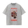 Influential Samurai Graphic Washed Tee-INNBLAC