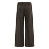 Vintage High Street Pleated Wide-Leg Draped Trousers