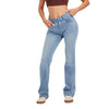 High?Waisted Butt?Lifting Whiskered Fitness Casual Pants With Pockets