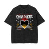 Burning Heart Urban Graphic Tee-INNBLAC