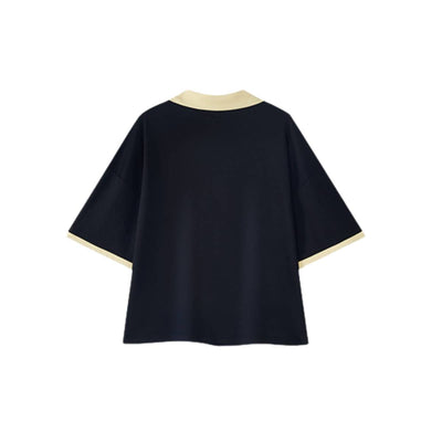 Lightweight Cooling Contrast Stitch Polo Shirt