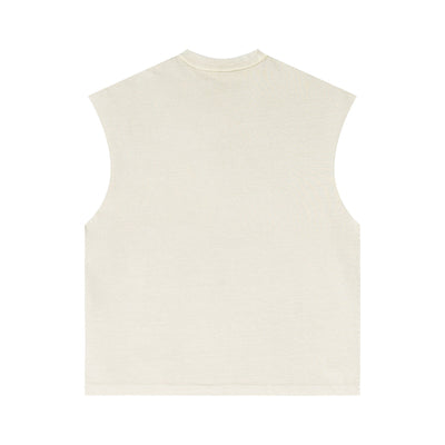 Raw Edge Destructive Muscle Tank 275gsm