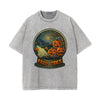 Fall Vibes Graphic Washed Tee-INNBLAC