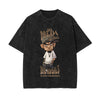 Streetwear Stone Wash Graphic Tee-INNBLAC