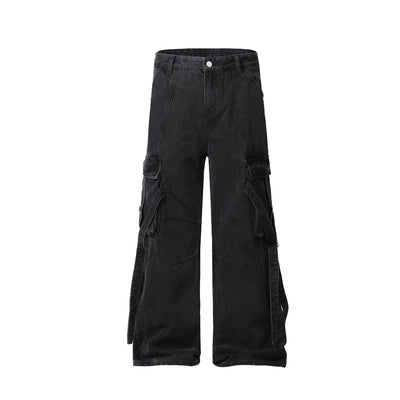 Heavyweight Bootcut Cargo Jeans
