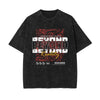 Beyond Reality Stone Wash Graphic Tee-INNBLAC
