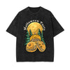 Halloween Party Graphic Washed Tee-INNBLAC