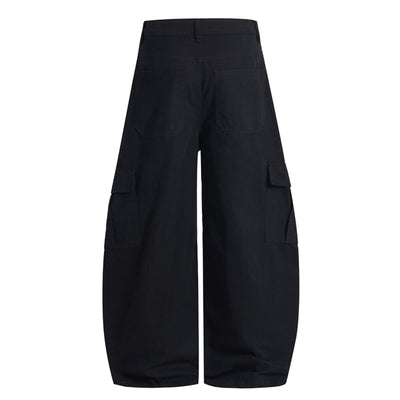 Side Pocket Cargo Casual Loose Fit Pants