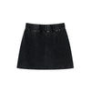 Stone Wash Performance A-Line Skort
