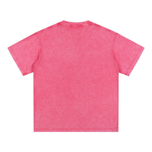 Washed Faded Baggy Cotton Tee 7.5oz