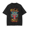 Soul Full Of Energy Graphic Washed Tee-INNBLAC