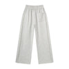 Relaxed Raw Hem Puddle Pants