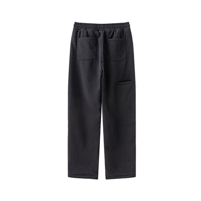 Solid Color Thick Baggy Jogger-INNBLAC Fashion Apparel