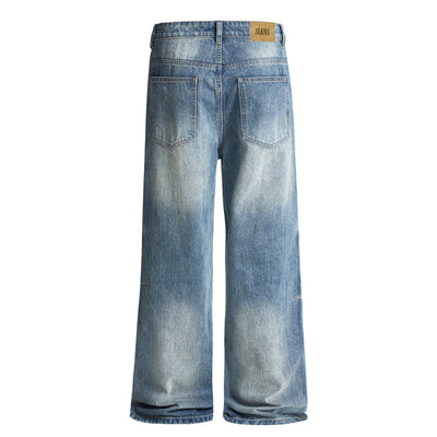 Vintage Wash 90s High Waist Loose Fit Jeans