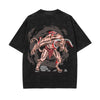 Bull Beast Graphic Washed Tee-INNBLAC