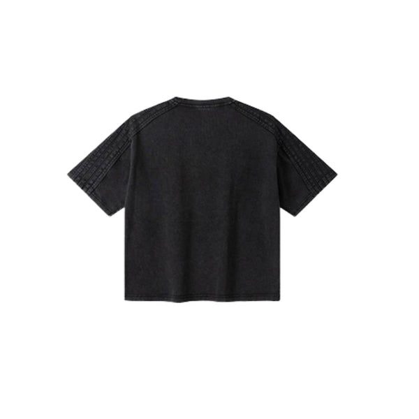 Heavyweight Vintage Fade Raw Edge Boxy Tee