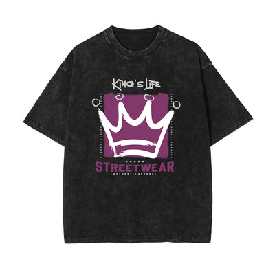 Crown Urban Streetwear Graphic Tee-INNBLAC