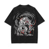 The Wounded Beast Graphic Washed Tee-INNBLAC