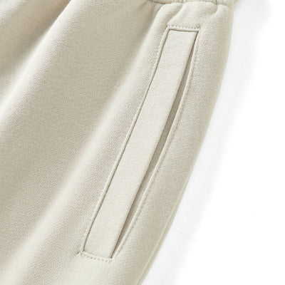 Solid Color Drawstring Baggy Joggers-INNBLAC Fashion Apparel