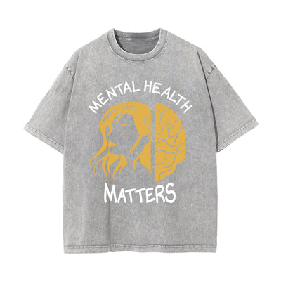 Mental Health Matters Graphic Tee-INNBLAC